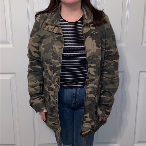 Signature Studio Jackets & Blazers - Signature | Studio Camo Jacket